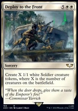 Deploy to the Front - Universes Beyond: Warhammer 40,000 (Rare) [184]