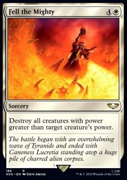 Fell the Mighty - Universes Beyond: Warhammer 40,000 (Rare) [186]