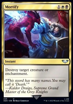 Mortify - Universes Beyond: Warhammer 40,000 (Uncommon) [225]