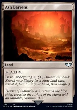 Ash Barrens - Universes Beyond: Warhammer 40,000 (Common) [265]