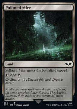 Polluted Mire - Universes Beyond: Warhammer 40,000 (Common) [288]