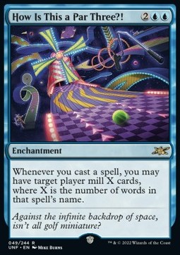 How Is This a Par Three?! - Unfinity (Rare) [49]