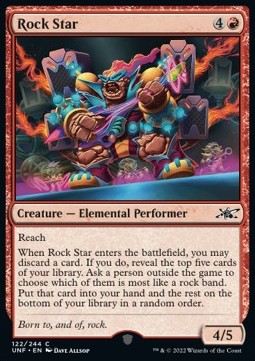 Rock Star - Unfinity (Common) [122]