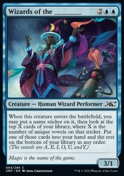 Wizards of the ________ - Unfinity (Common) [64]