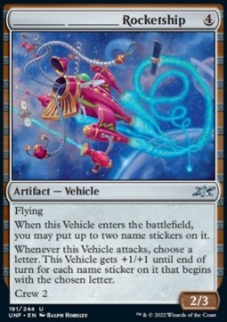 _____ _____ Rocketship - Unfinity (Uncommon) [191]