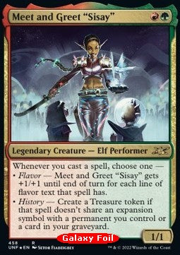 Meet and Greet "Sisay" (V.2) - Unfinity: Extras (Rare) [458]