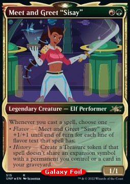 Meet and Greet "Sisay" (V.3) - Unfinity: Extras (Rare) [515]