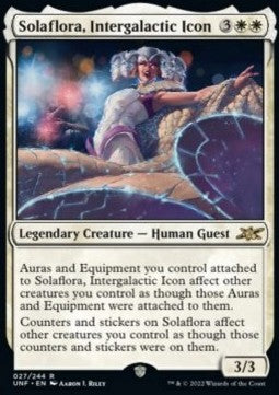 Solaflora, Intergalactic Icon - Unfinity (Rare) [27]