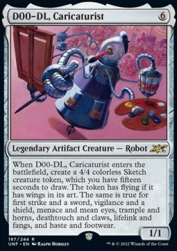 D00-DL, Caricaturist - Unfinity (Rare) [187]