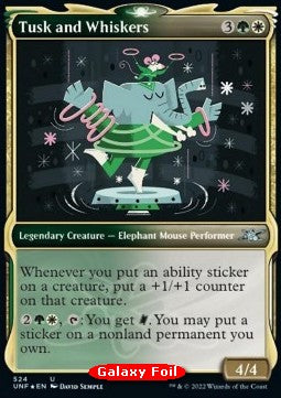 Tusk and Whiskers (V.3) - Unfinity: Extras (Uncommon) [524]