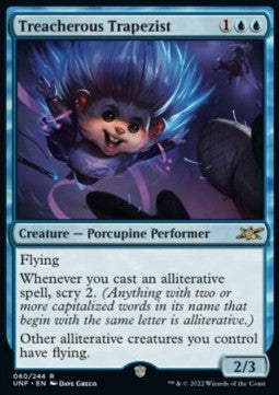 Treacherous Trapezist - Unfinity (Rare) [60]