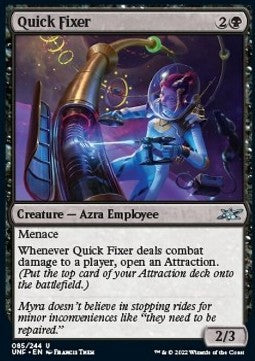 Quick Fixer - Unfinity (Uncommon) [85]