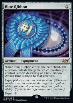 Blue Ribbon - Unfinity (Rare) [184]