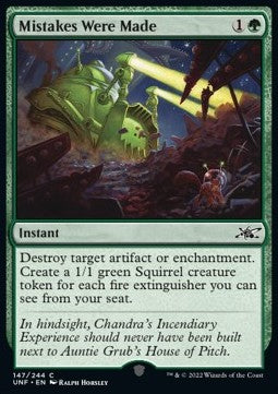 Mistakes Were Made - Unfinity (Common) [147]