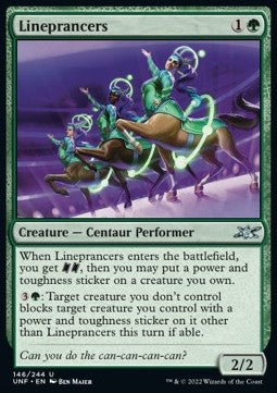 Lineprancers - Unfinity (Uncommon) [146]