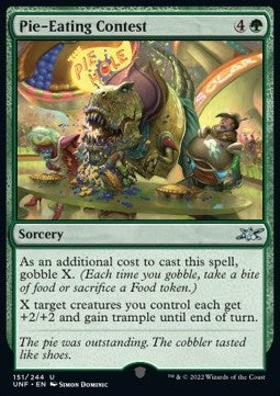 Pie-Eating Contest - Unfinity (Uncommon) [151]