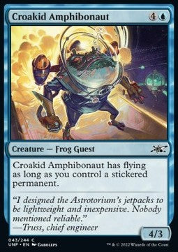 Croakid Amphibonaut - Unfinity (Common) [43]