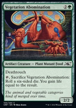 Vegetation Abomination - Unfinity (Common) [160]