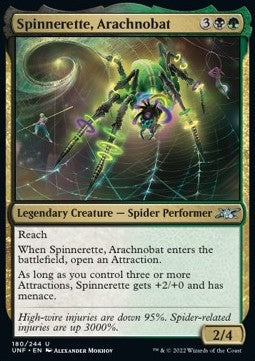 Spinnerette, Arachnobat - Unfinity (Uncommon) [180]