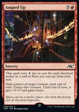 Amped Up - Unfinity (Common) [98]