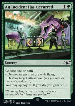 An Incident Has Occurred - Unfinity (Common) [143]