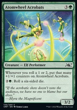 Atomwheel Acrobats - Unfinity (Common) [130]