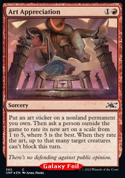 Art Appreciation - Unfinity: Extras (Common) [XUNF-385]