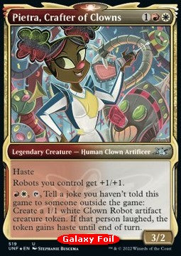 Pietra, Crafter of Clowns (V.3) - Unfinity: Extras (Uncommon) [519]