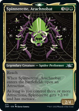 Spinnerette, Arachnobat (V.1) - Unfinity: Extras (Uncommon) [271]