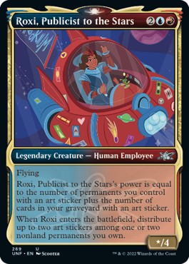 Roxi, Publicist to the Stars (V.1) - Unfinity: Extras (Uncommon) [269]