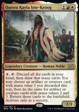 Queen Kayla bin-Kroog - The Brothers' War (Rare) [218]