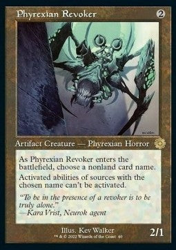 Phyrexian Revoker (V.1) - Retro Frame Artifacts (Rare) [40]