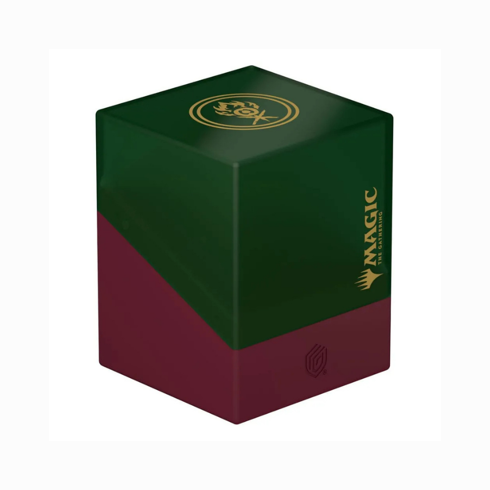 Ultimate Guard Boulder 100+ Deckbox „Guild Summit – Gruul“ für Magic: The Gathering, Aufbewahrung für über 100 gesleevte Sammelkarten