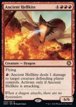 Ancient Hellkite - Game Night: Free For All (Rare) [GN3-68]