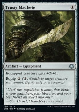 Trusty Machete - Game Night: Free For All (Uncommon) [GN3-121]