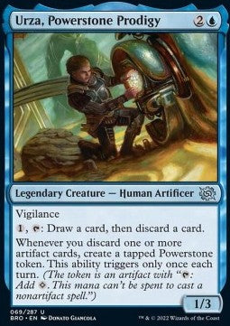 Urza, Powerstone Prodigy - The Brothers' War (Uncommon) [69]