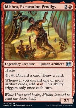 Mishra, Excavation Prodigy - The Brothers' War (Uncommon) [140]