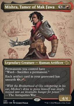 Mishra, Tamer of Mak Fawa - The Brothers' War: Extras (Rare) [295]