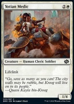 Yotian Medic - The Brothers' War (Common) [33]