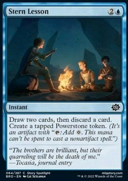 Stern Lesson - The Brothers' War (Common) [64]