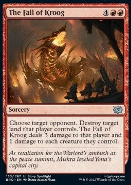 The Fall of Kroog - The Brothers' War (Uncommon) [133]