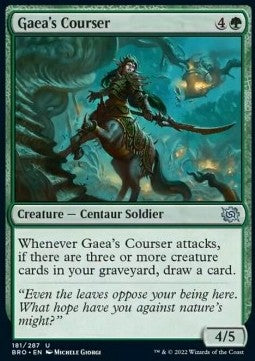 Gaea's Courser - The Brothers' War (Uncommon) [181]