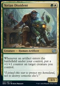 Yotian Dissident - The Brothers' War (Uncommon) [227]