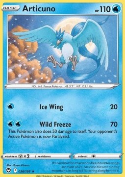 Articuno - Silver Tempest (Holo Rare) [036]