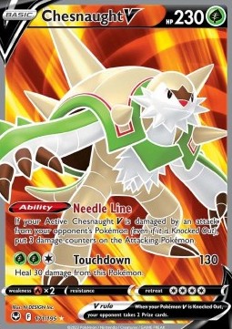 Chesnaught V - Silver Tempest (Ultra Rare) [SIT-171]