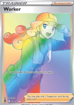 Worker - Silver Tempest (Secret Rare) [SIT-209]