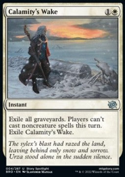 Calamity's Wake - The Brothers' War (Uncommon) [4]