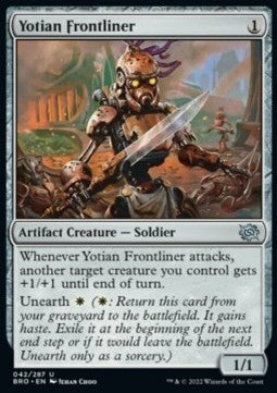 Yotian Frontliner - The Brothers' War (Uncommon) [42]