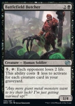 Battlefield Butcher - The Brothers' War (Uncommon) [86]