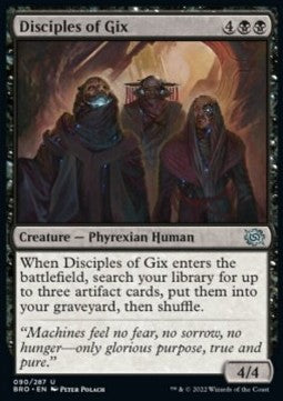 Disciples of Gix - The Brothers' War (Uncommon) [90]